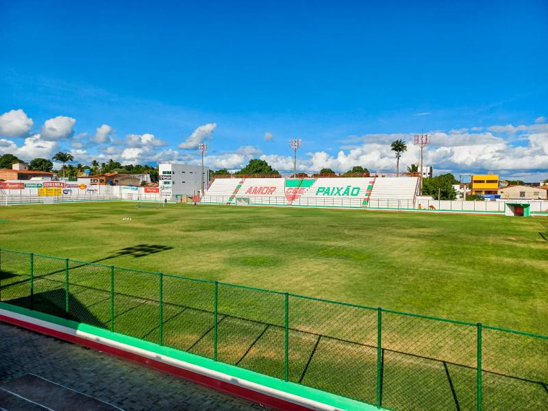 Prefeitura acelera obras no Juca Sampaio para receber jogo histórico pela Série D do Brasileirão