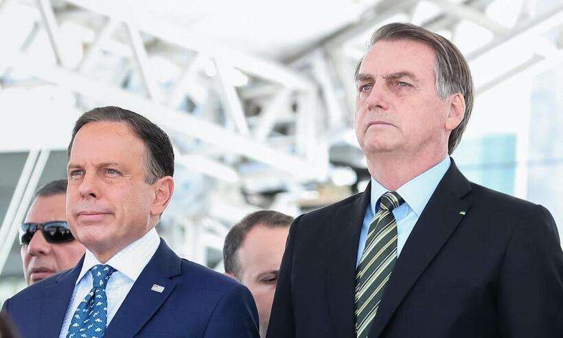 Rejeição a Doria ultrapassa a de Bolsonaro pela 1ª vez, diz pesquisa