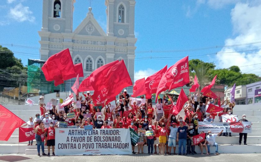 Ato de gatos pingados contra o governo Bolsonaro - Foto: Assessoria