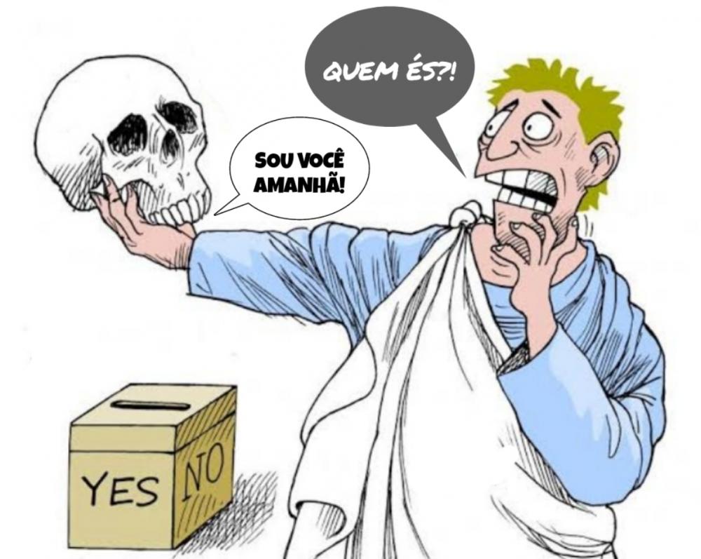 Foto: Desenho montagem
