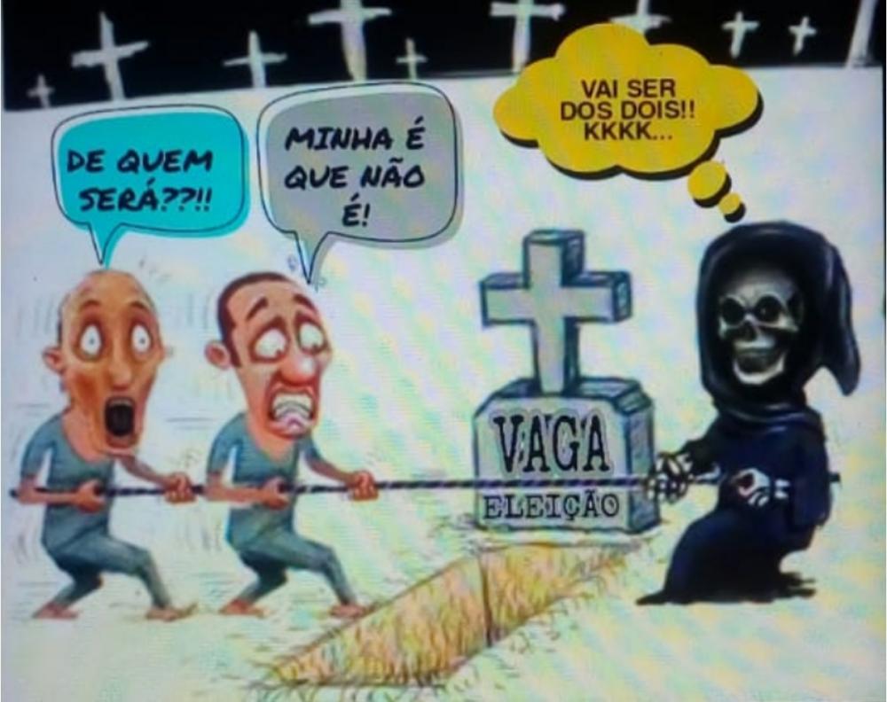 Foto: Desenho montagem 