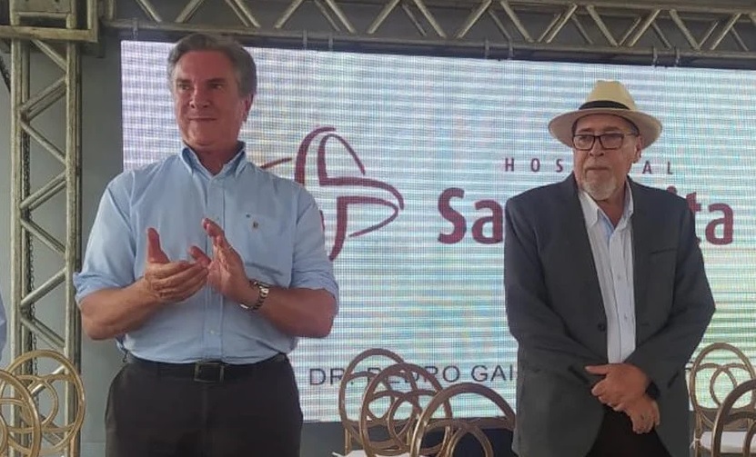 Senador Collor e Dr. Pedro Gaia
