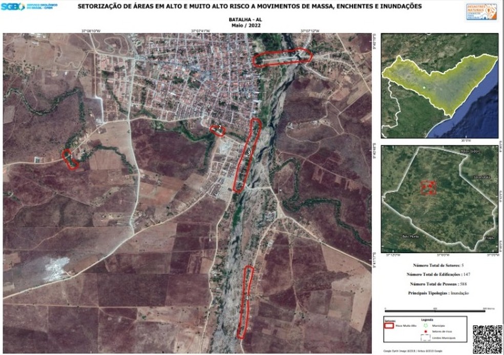 Foto: Reprodução/Serviço Geológico do Brasil