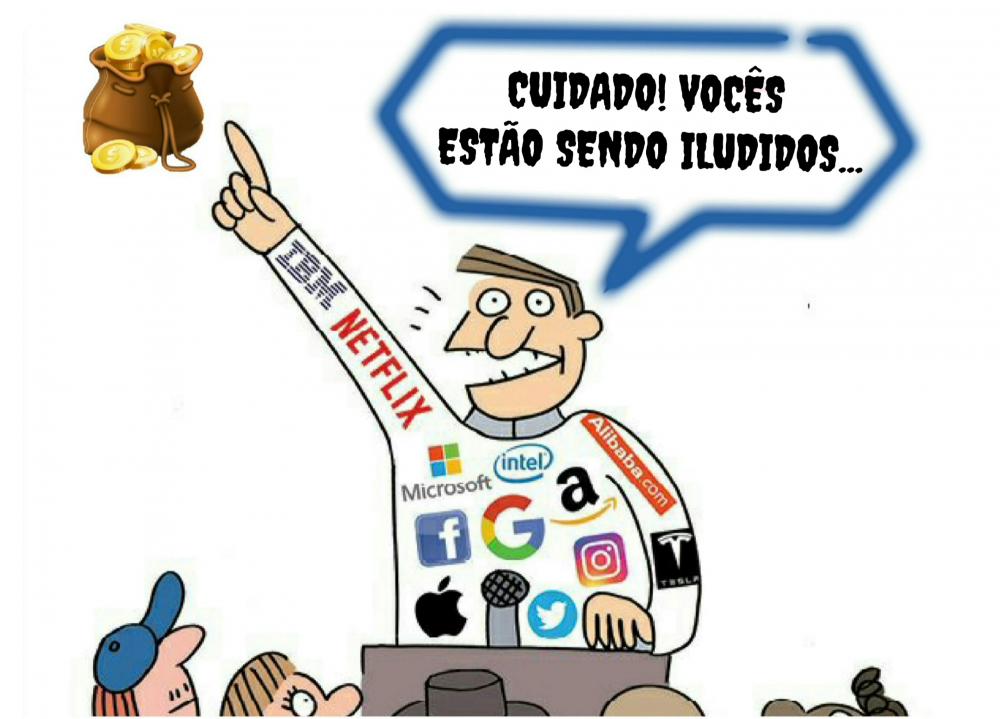 Foto: Desenho montagem 