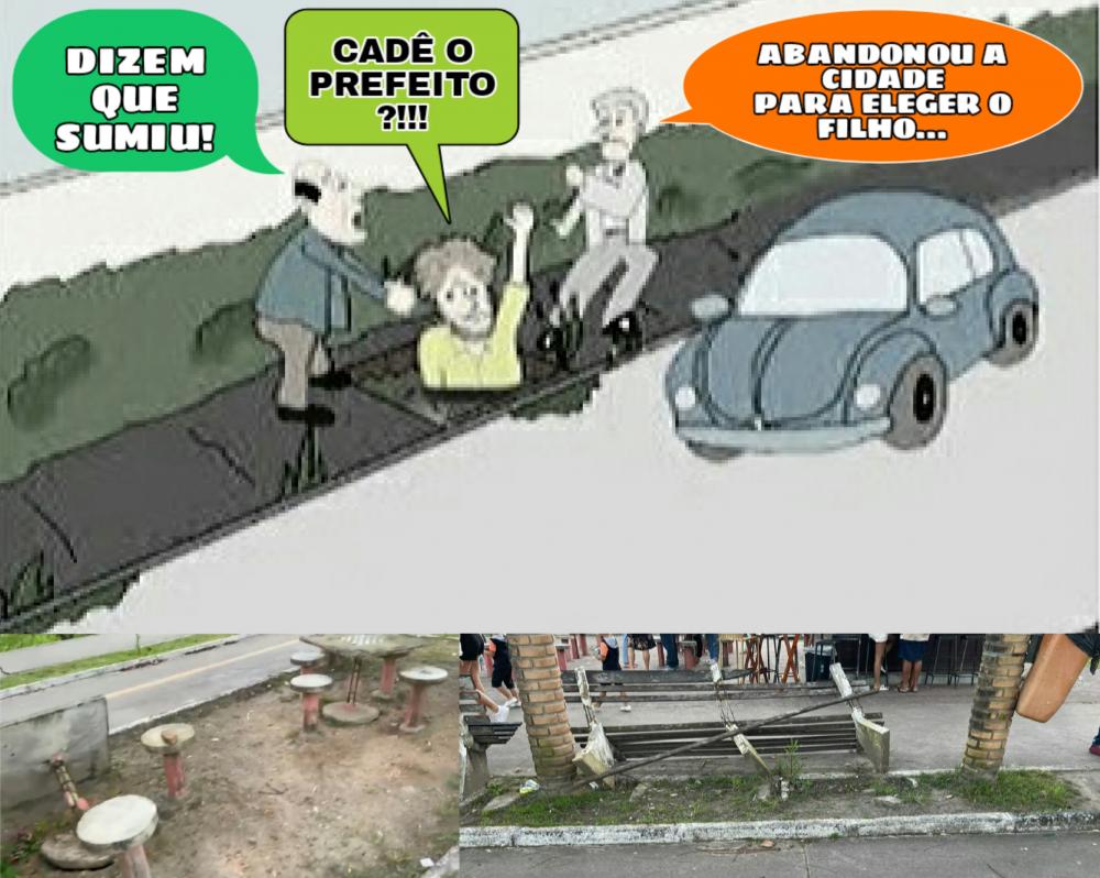 Foto: Desenho montagem 