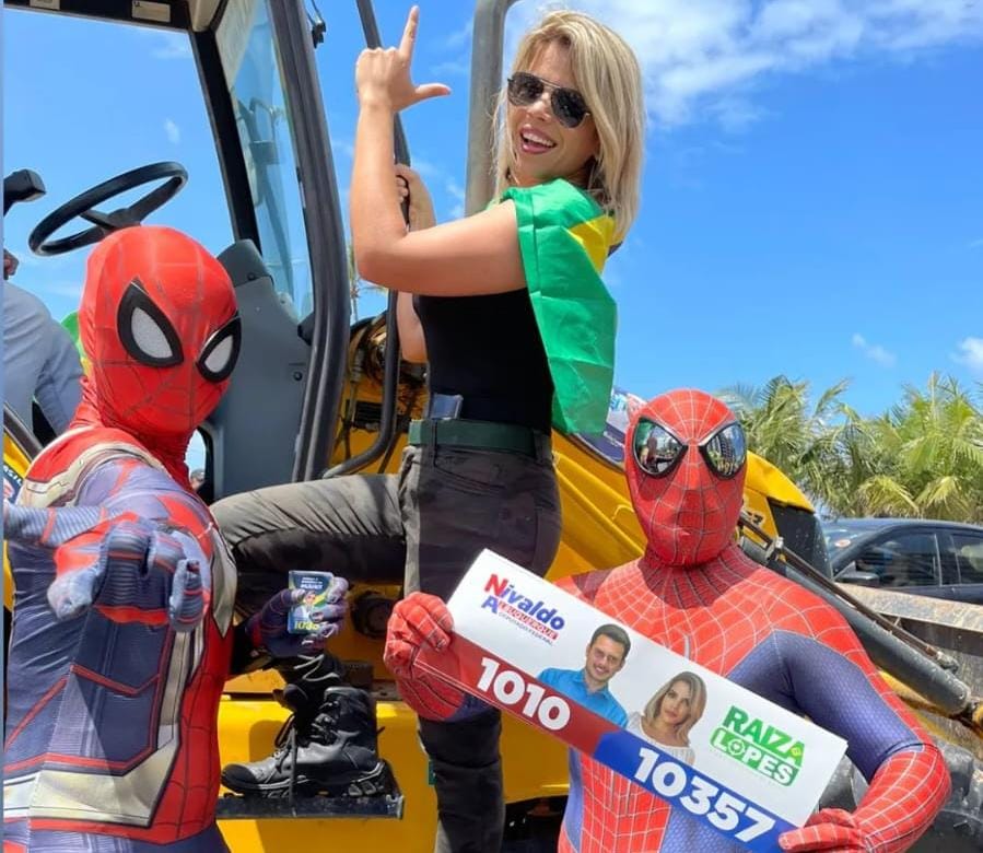 Laiza, candidata a deputada estadual
