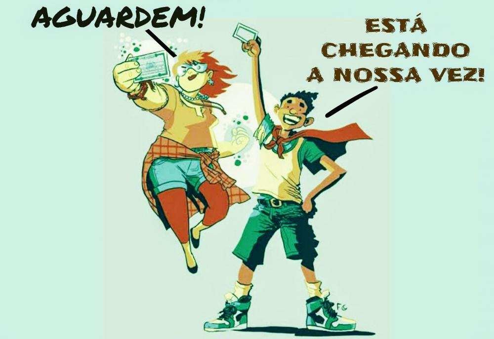Foto: Desenho montagem