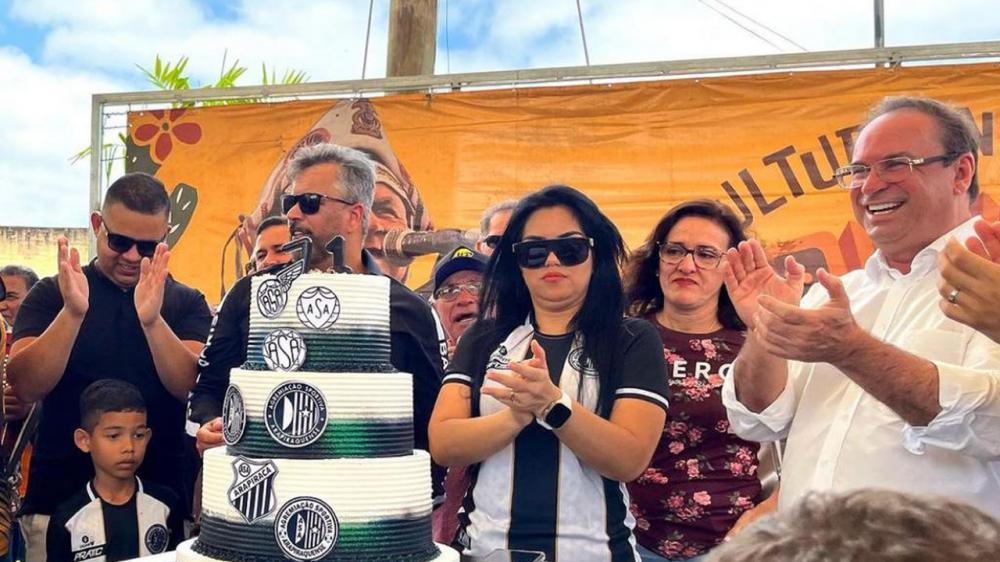 Durante festa de 71 anos do ASA, Luciano Barbosa anuncia melhorias no Fumeirão