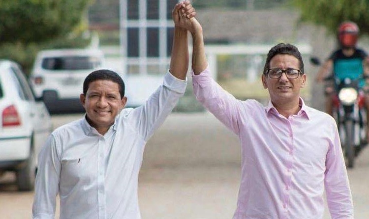 Dr. Márcio (à direita) diz que será candidato com ou sem apoio de Júlio Cezar