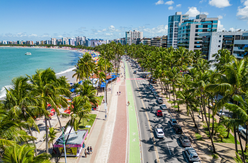 Foto: Jonathan Lins / Secom Maceió Maceió permanece como o destino mais amado do Brasil. Segund