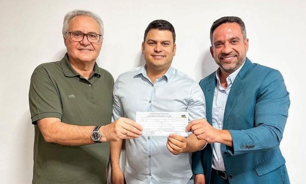 Renan Calheiros, Jairzinho Lira e Paulo Dantas