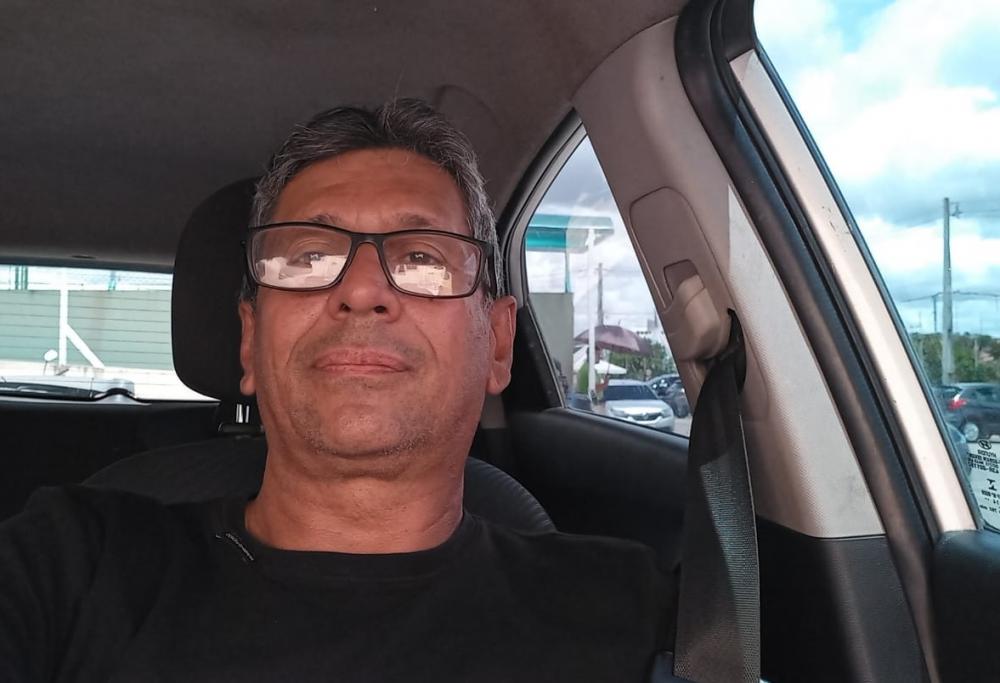 Presidente da Associação dos Motoristas por Aplicativo de Arapiraca (AMAA), Carlos Ferro Vanderlei - foto: Cortesia