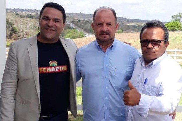 Pr. Marcelo, Antônio Albuquerque e Valentim 