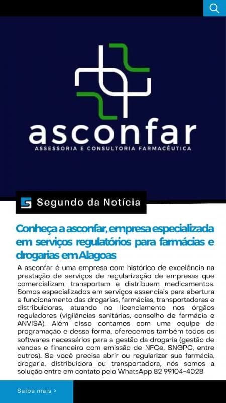 Asconfar - Assessoria e Consultoria Farmacêutica